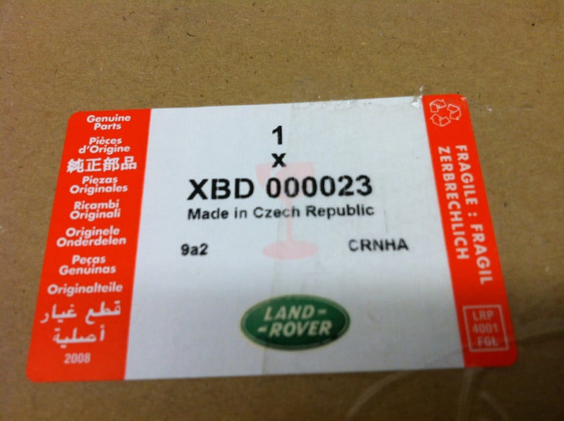 LAND ROVER Genuine Land Rover XBD000023 Passenger Side Turn Signal and Parking Light Assembly for Range Rover Full Size - Image 3