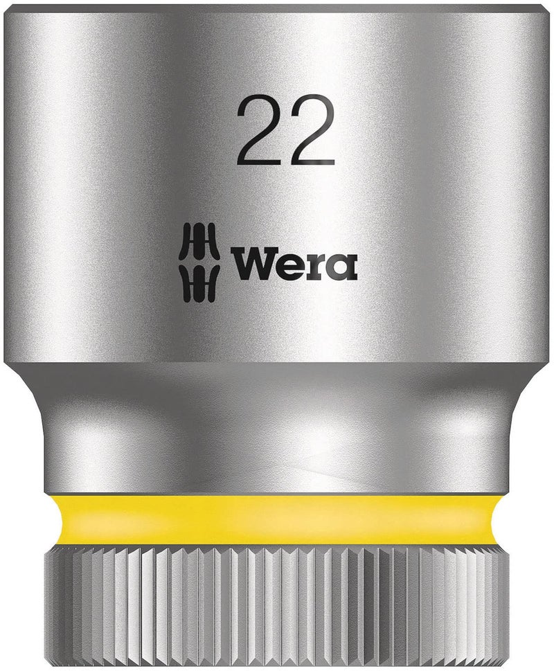 Wera - 5003613001 Zyklop 8790 Hmc 1/2"" Socket  Hex Head 22Mm X Length 37Mm - Image 1