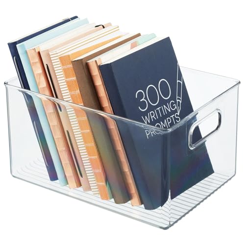 InterDesign iDesign Recycled Plastic Pantry Storage Bin  Linus Collection  Clear