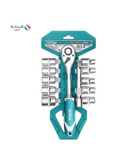 TOTAL 12 Inch Half Inch Socket Wrench Set 