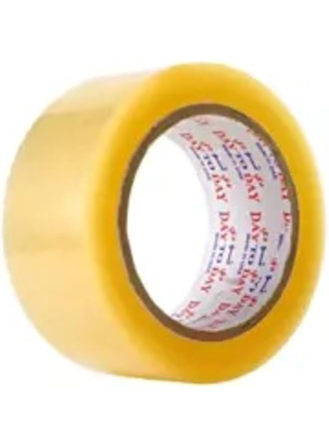 PROMASS Clear Tape Transparent Packaging Tape- 100 yard Clear Tape - Image 1