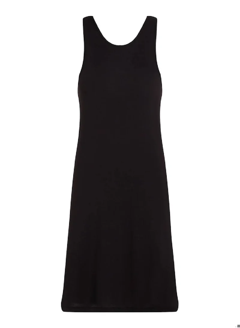 CALVIN KLEIN Women's Beach Tank Dress - Intense Power - Viscose, Black