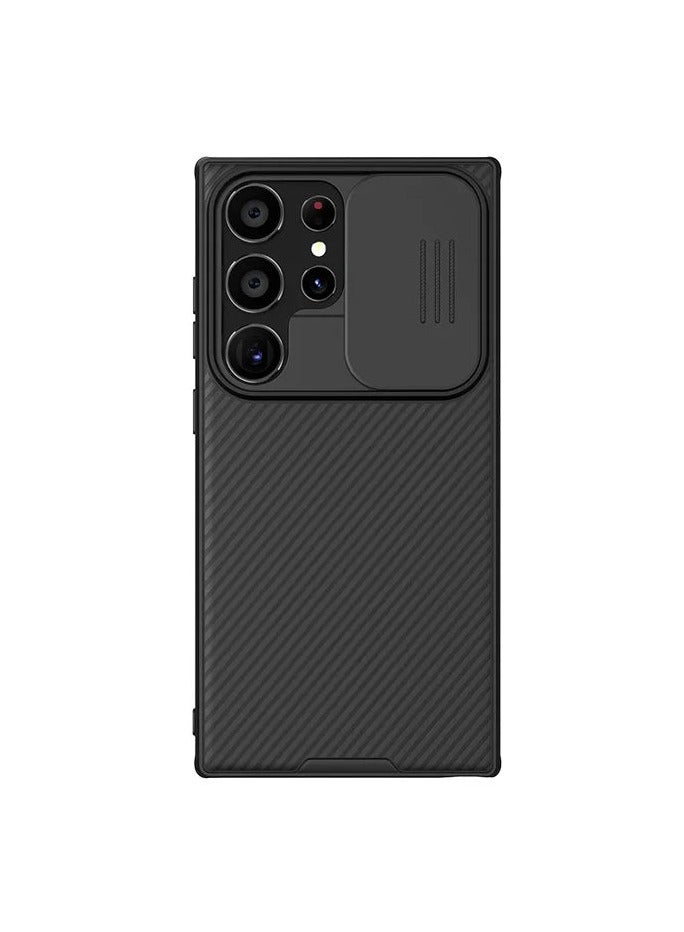 general Suitable forSamsung S24\Samsung S24 plus\Samsung S24 Ultra mobile phone case lens slider anti-peeping protective cover s24 black mirror - Image 1