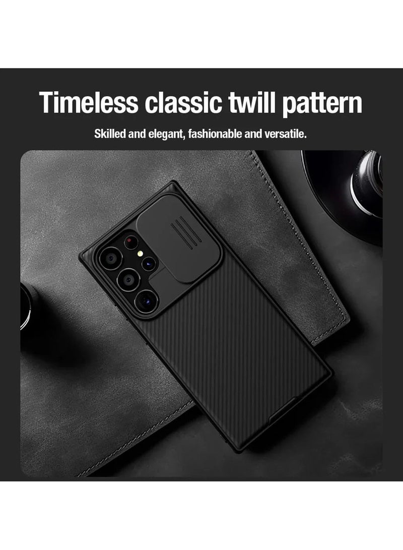 general Suitable forSamsung S24\Samsung S24 plus\Samsung S24 Ultra mobile phone case lens slider anti-peeping protective cover s24 black mirror - Image 2