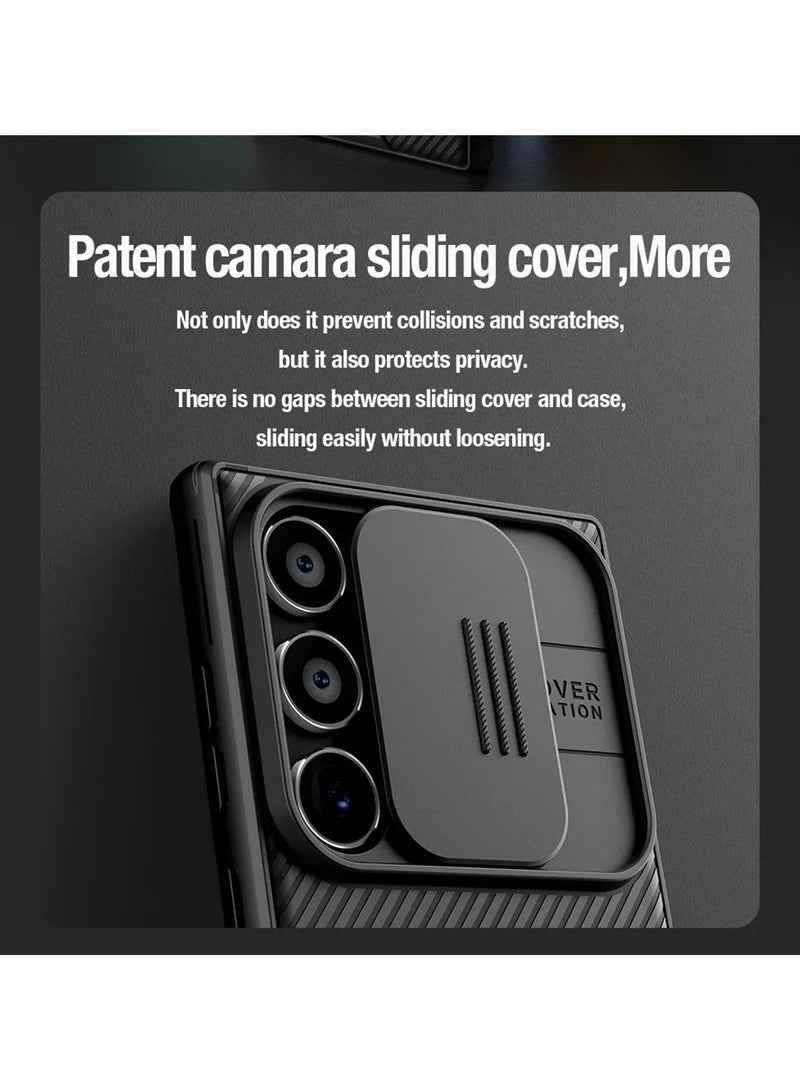 general Suitable forSamsung S24\Samsung S24 plus\Samsung S24 Ultra mobile phone case lens slider anti-peeping protective cover s24 black mirror - Image 3