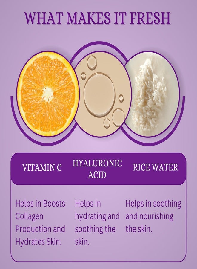 Renon Sunscreen - SPF 50 PA+++ 1% Hyaluronic Aqua Gel Sunscreen|Rice Water + Vitamin C|No white Cast |Non Sticky - Image 3