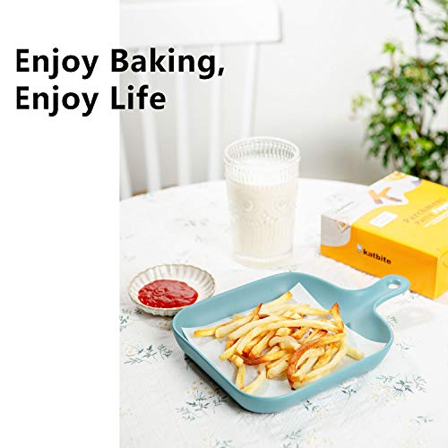 katbite ورق برجر كاتبايت 1000 قطعة، 5.5"x5.5" مربعات ورق غير لاصق لفصل البرجر، ضغط البرجر، لحم مفروم، التجميد أو تغليف الحلوى، للاستخدام في الفرن، الميكروويف أو الفريزر - Image 5