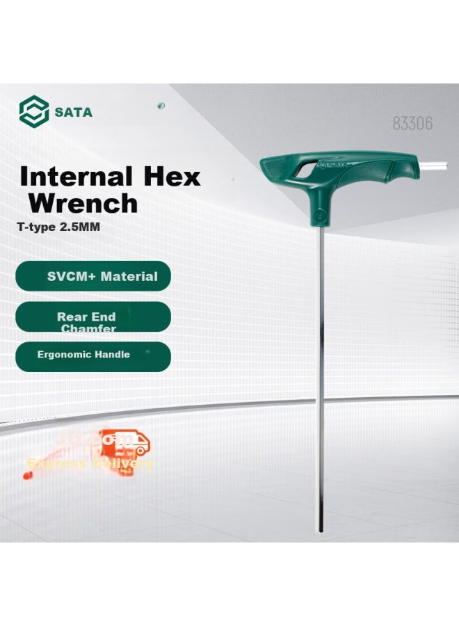 Sata T-type Hex Key Wrench 2.5mm 83306 - Image 1