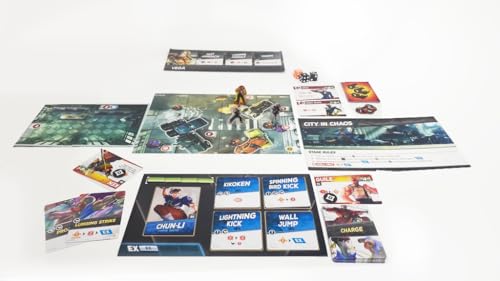 Kess Street Fighter V Champion Edition Legends Board Game CombatFilled globtrotting Adventure Set for 14 Players - Image 1
