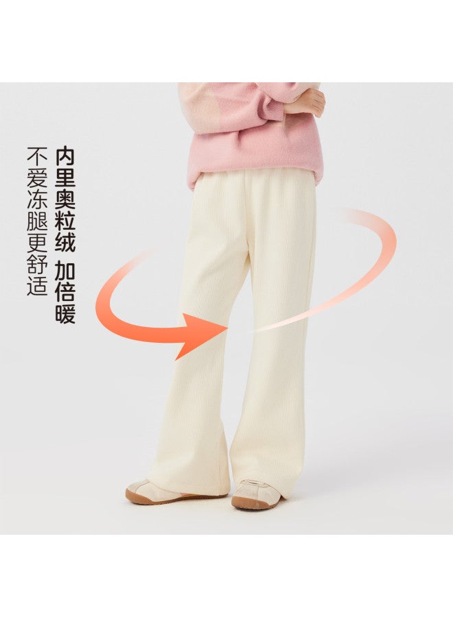 Zuoxi Girls' Pants Children's Casual Pants Spring/autumn Style Girls' Trousers Loose Flare Pants Fashionable Kids' Clothing For Bigger Girls - Image 3