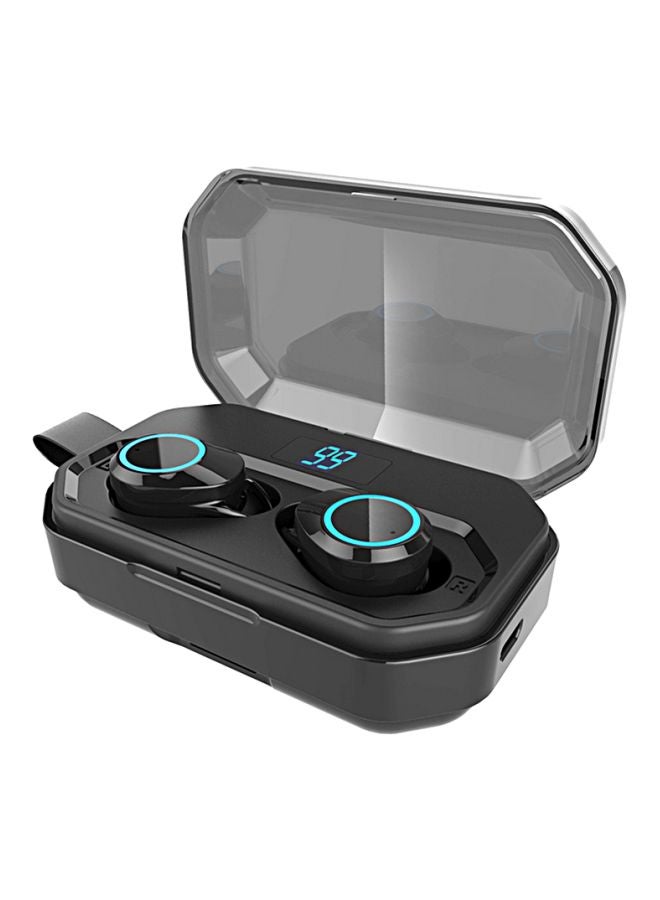 سماعة أذن داخلية لاسلكية X6 برو مع علبة شحن أسود - Image 5
