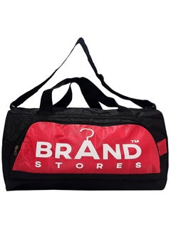 Brand Stores Brand Stores Large Gym Bag- 50 Cm- Shoe Compartment - Burgundy  - Image 2