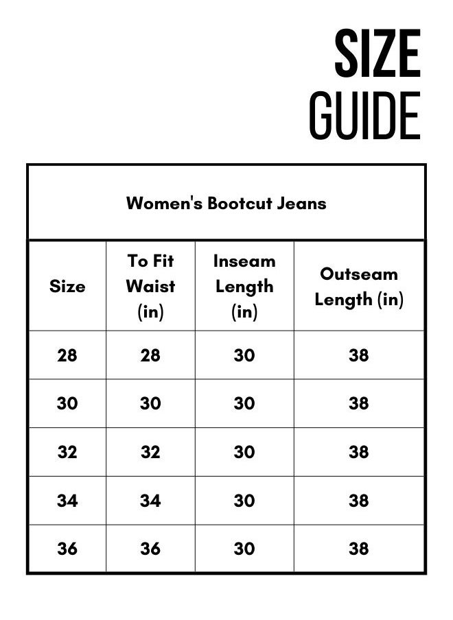 Hubberholme Black Bootcut High-Rise Stretchable Jeans for Women  - Image 4