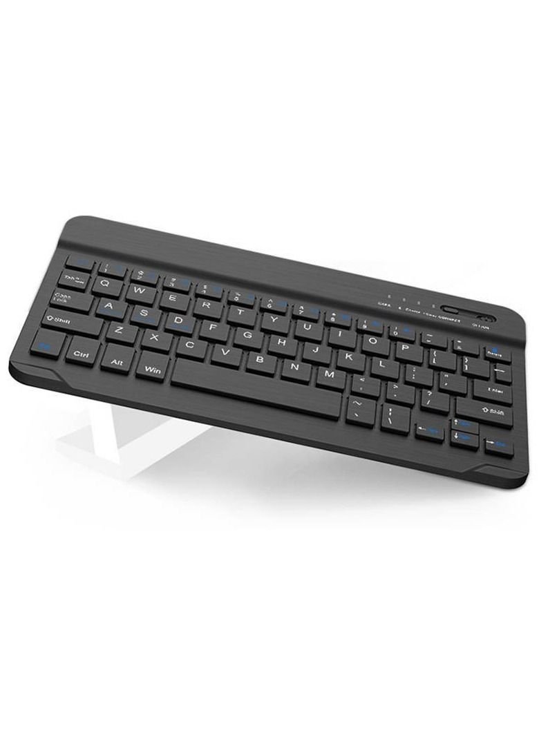 شو وو Wireless Smart Arabic and English Keyboard Black - Image 3