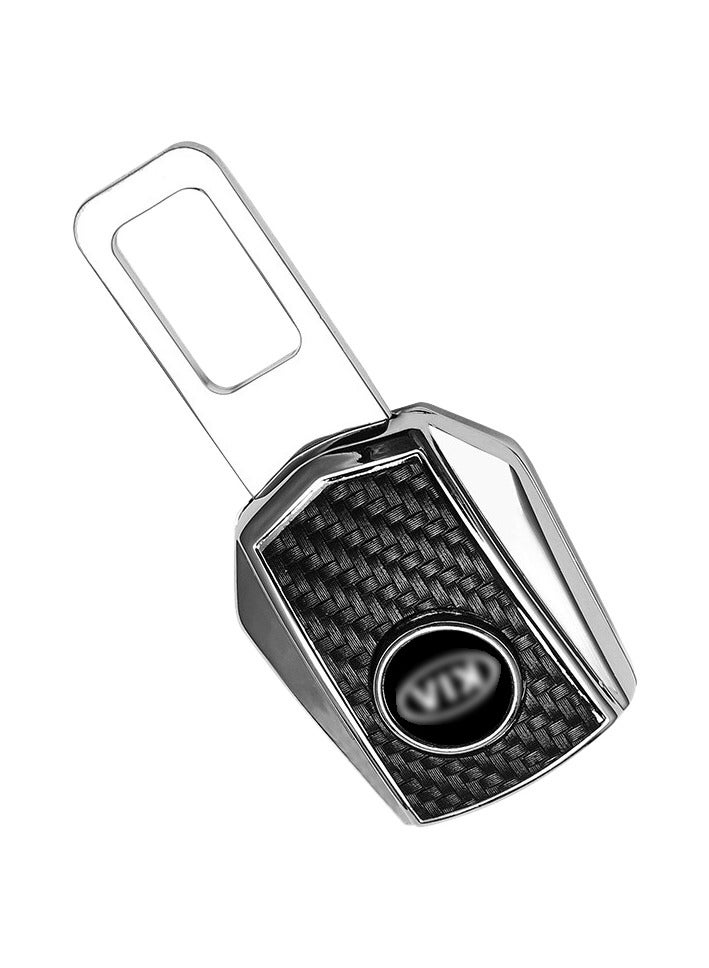 KIA Seat Belt Buckle Alarm Stopper, Premium Quality Seat Belt Clip with Logo, Safety & Convenience Solution - Image 4