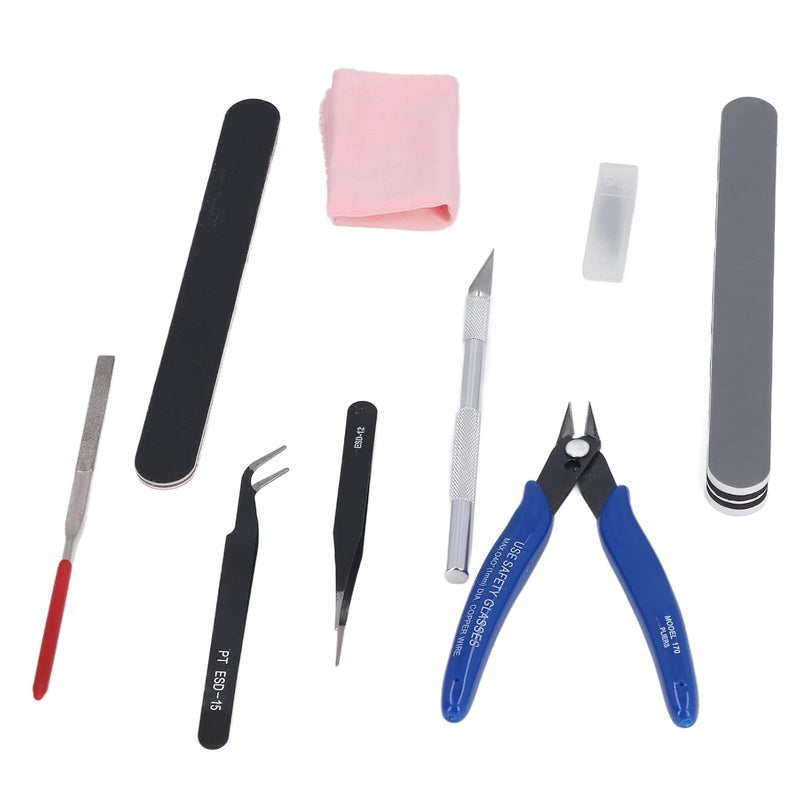 3D Printer Tool Kit with Storage Box Includes Pliers Tweezers File Carving Knife for DIY Crafts and Modeling - Image 3