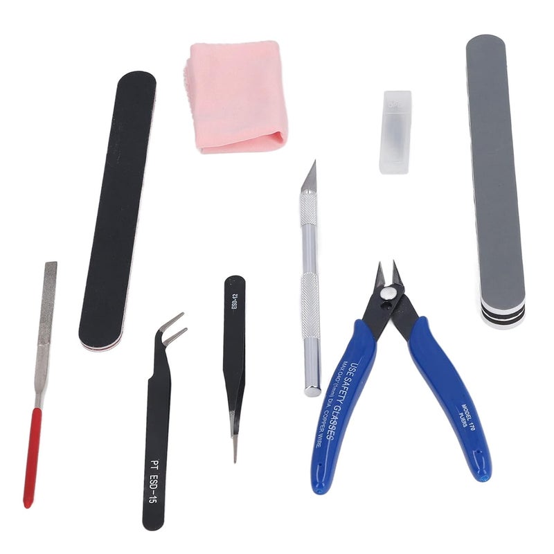 3D Printer Tool Kit with Storage Box Includes Pliers Tweezers File Carving Knife for DIY Crafts and Modeling - Image 1