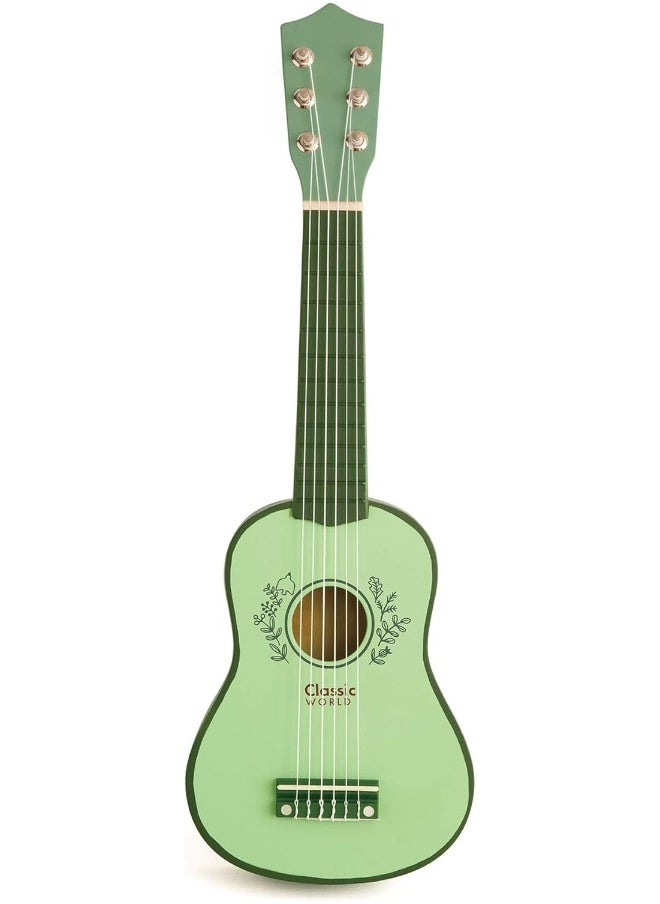 Classic World - Classic World Wooden Vintage Guitar - Image 1