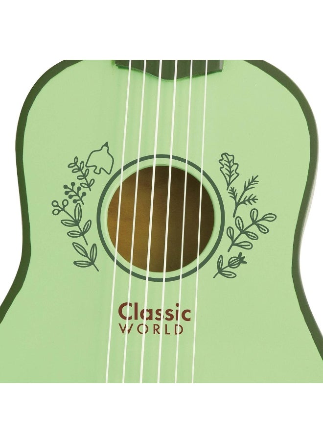 Classic World - Classic World Wooden Vintage Guitar - Image 1