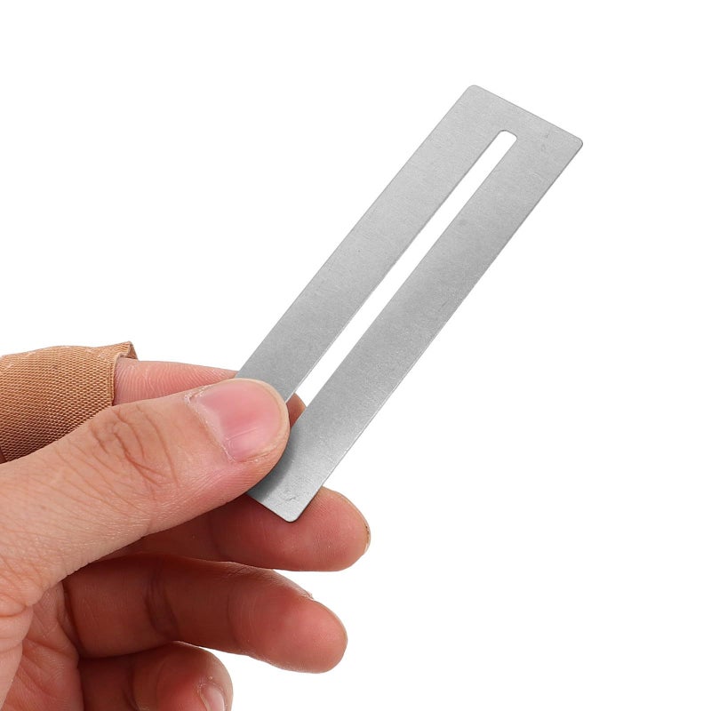10pcs Stainless Steel Guitar Fretboard Guards for Fingerboard Dressing Polishing and Removal - Image 5