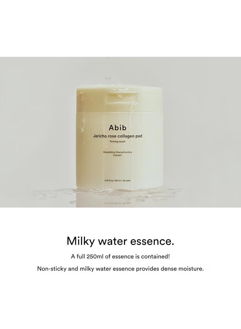 ابيب وسادات أبيب جيريكو روز كولاجين لشد البشرة - 60 وسادة تونر مع خلاصة الكولاجين، لترطيب البشرة، بيج - Image 3