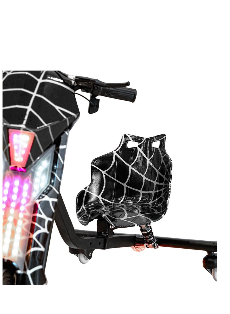 Crony سيارة دريفت جاهزة للقيادة من نوع V بحجم 8 إنش بسرعة 18 كم/س، أضواء LED ومكبر صوت بلوتوث - Image 5