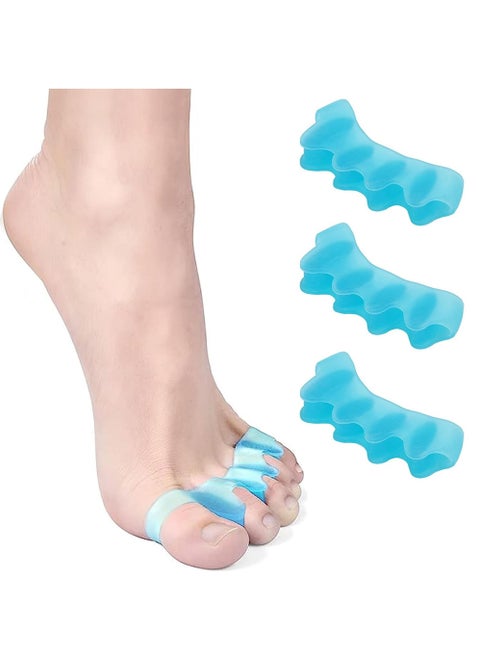 Toe Separators For Overlapping Toes And Restore Crooked Toes To Their Original Shape Correct Bunions Toe Spacers Toe Straightener Toe Stretcher Hammer Toes
