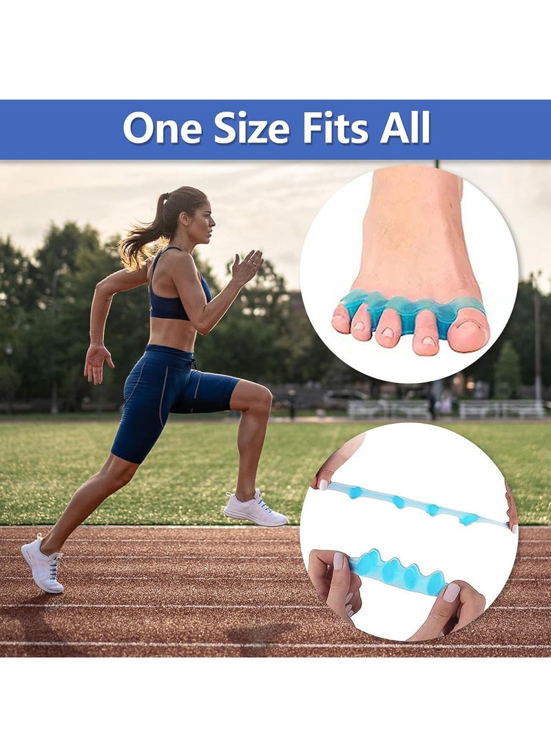 Toe Separators For Overlapping Toes And Restore Crooked Toes To Their Original Shape Correct Bunions Toe Spacers Toe Straightener Toe Stretcher Hammer Toes
