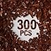YUJHITP 300 Piece Brown Bricks Bulk Assortment Pack 12 Size Brown Brick Accessories for Building Compatible with Lego Parts and Pieces - Image 2
