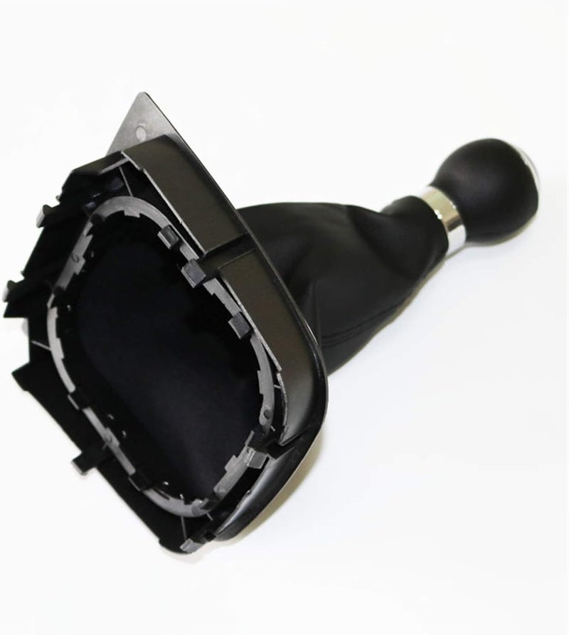 QASULER 6 Speed Car PU Leather Shift Gear Knob - Image 5