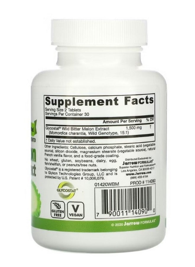 jarrow formulas - Wild Bitter Melon Extract 60 Tablets - Image 1