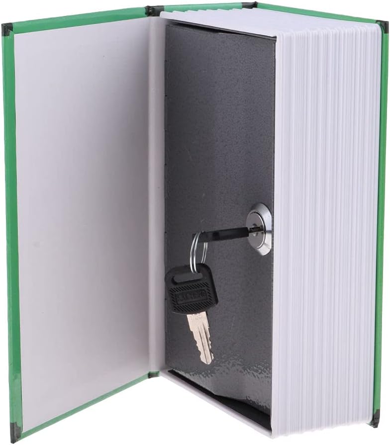 klarako Dictionary Safe Book Diversion with Combination Lock, Secrect Hidden Lock Key Box Set  key Sea, 180x115x55m - Image 4