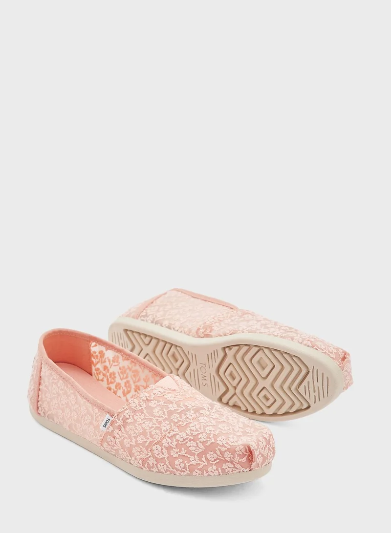 TOMS Alpargata Flats Slip Ons
