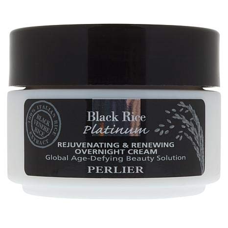 Perlier Platinum Black Rice Rejuvenating Renewing Overnight Cream 16 fl oz