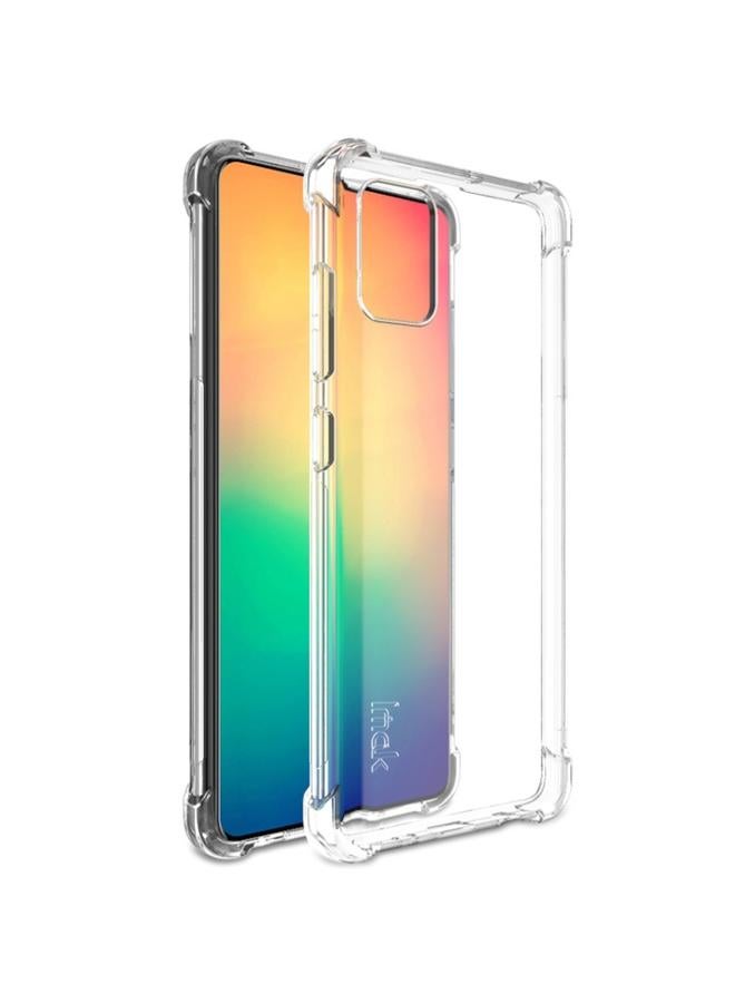 جرين تايجر حافظة TPU شاملة مضادة للصدمات لهاتف Galaxy A51 IMAK مع واقي شاشة شفاف - Image 1