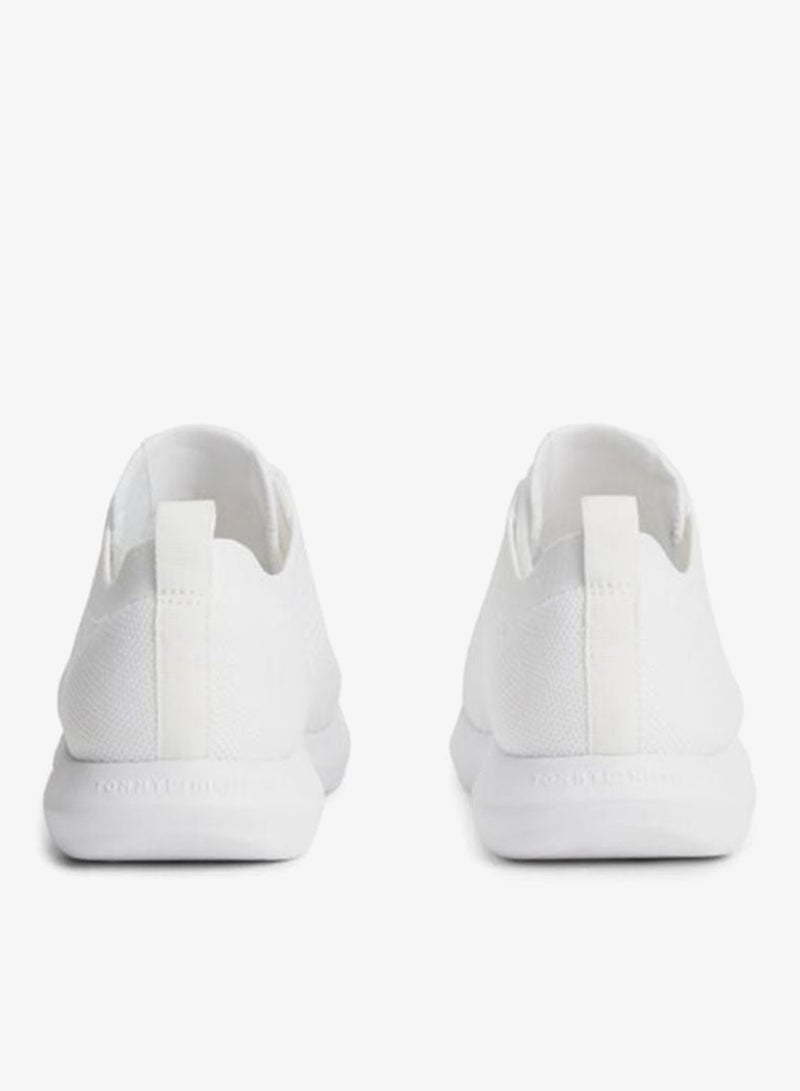 TOMMY HILFIGER Enamel Flag Knit Trainers - Image 4