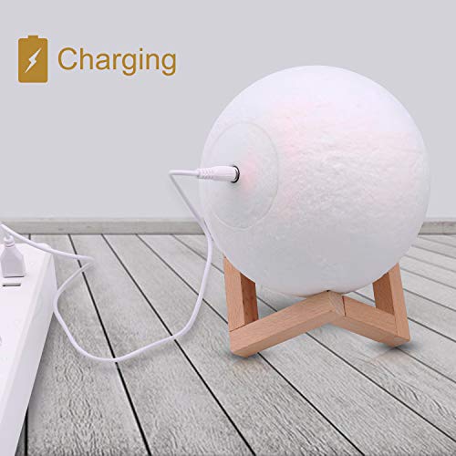 LOGROTATE DC Charging Cord for LOGROTATE 4.7 inch Moon Lamp, Round Port - Image 3