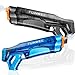 Funwee Electric Water Guns for Adults Kids Automatic Water Reload Shooting Over 250 Blasts Water Blaster Squirt Gun Up to 32 FT Long Range Summer Beach Pool Backyard Outdoor Toys BlackBlue - Image 2