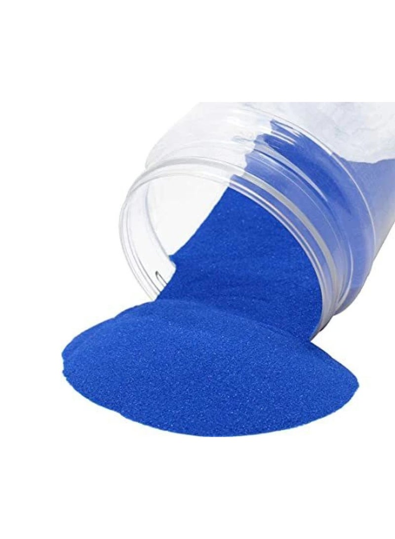 ڤسيل24 رمل حوض السمك الأزرق النابض بالحياة 20-40 ميكرومتر: رمل عالي الجودة ذو حبيبات دقيقة لتجميل أحواض السمك، وتعزيز صفاء المياه، وإنشاء بيئات طبيعية للأسماك والحياة البحرية - Image 1