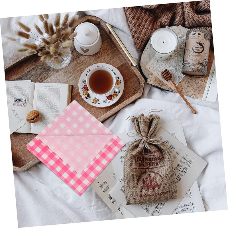 80 Pcs Decorative Napkins For Wedding Picnic And Home Party Tissue Paper Set - Image 4