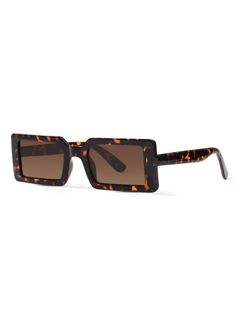 Woggles Stylsh Rectangle Sunglasses|100% UV Protected| Men & Women