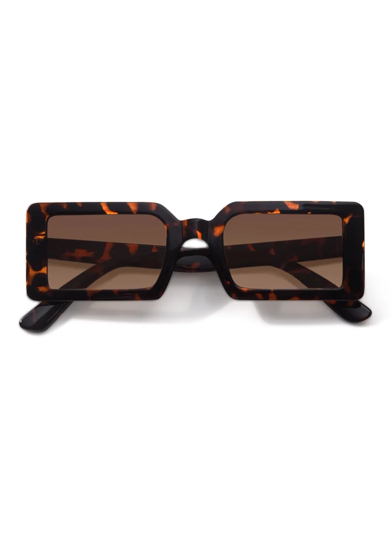 Woggles Stylsh Rectangle Sunglasses|100% UV Protected| Men & Women