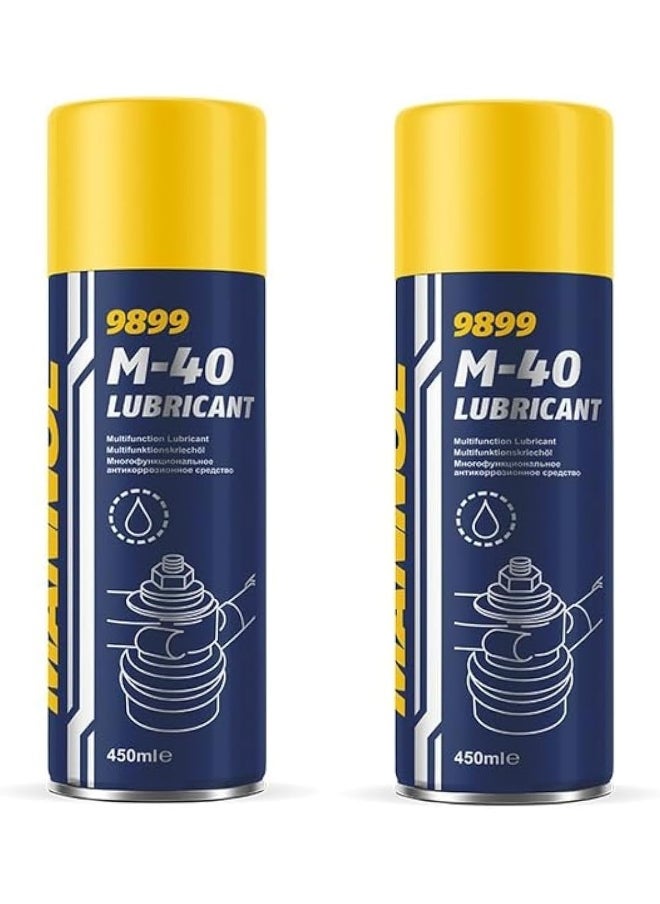 HTE Mannol Germany 2 Pieces Pack M-40 Lubricant  - Image 1