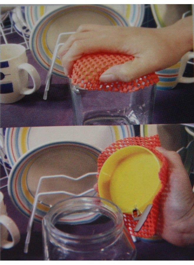 ريجنت فتاحة أغطية زجاجات دائرية متعددة الأغراض من ريجنت، مجموعة من 4 قطع، قد تختلف الألوان - Image 1