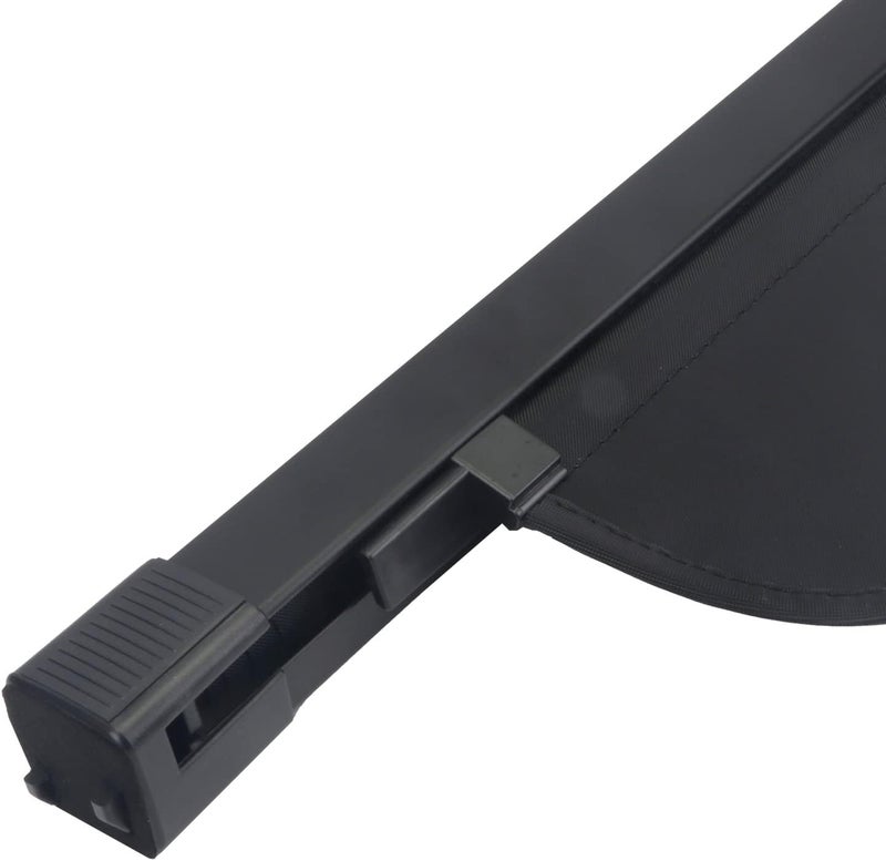 MUCO Retractable Cargo Cover for Audi Q7 (2016-2022) - Black Rear Trunk Shade - Image 5