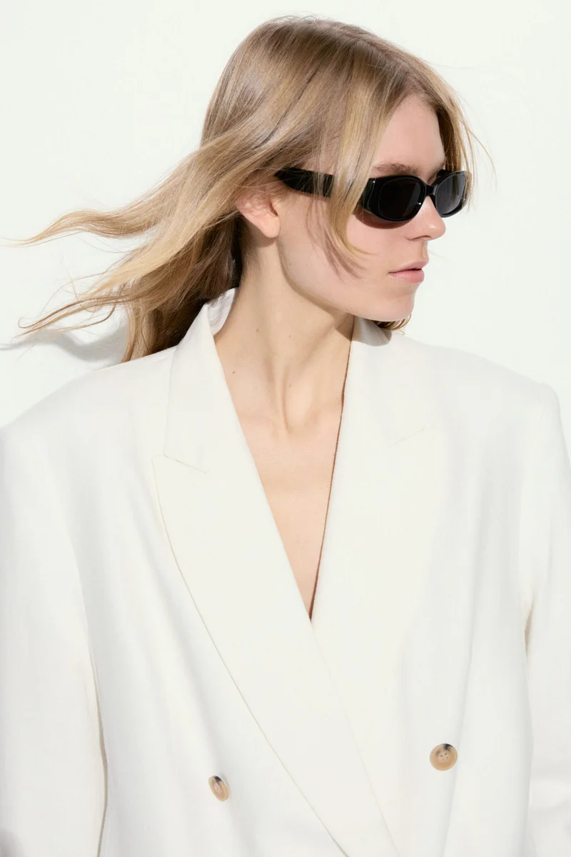 H&M Linen-blend blazer