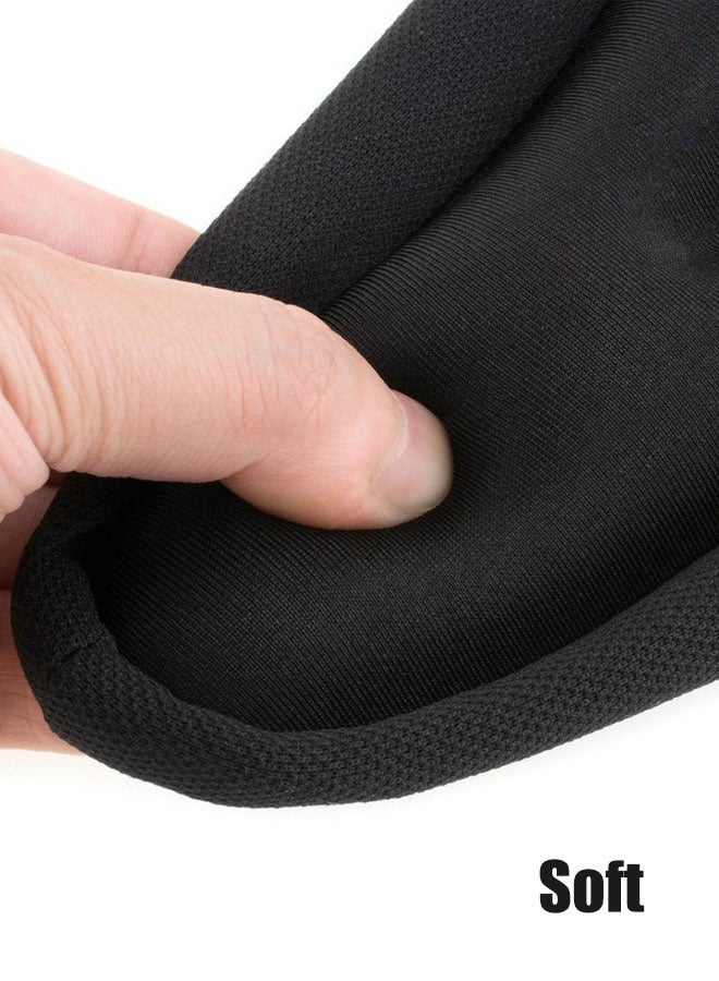 Hanayo Bike Seat Cushion Cover Soft Padded Bicycle Seat Covers Cushion for Bicycle Saddles Seat Cover for Men Women Comfort Compatible with Stationary and Exercise Bikes(Black) - Image 4