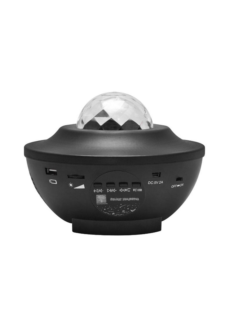 Sharpdo Sharpdo Bluetooth Music Atmosphere Light, Star Projection Light Star, Water Pattern Light, LED Night Lamp  - Image 1