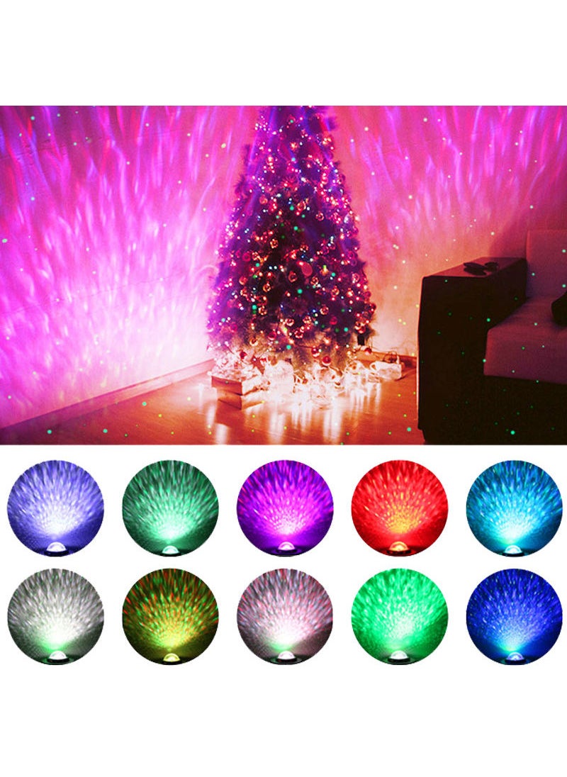 Sharpdo Sharpdo Bluetooth Music Atmosphere Light, Star Projection Light Star, Water Pattern Light, LED Night Lamp  - Image 4