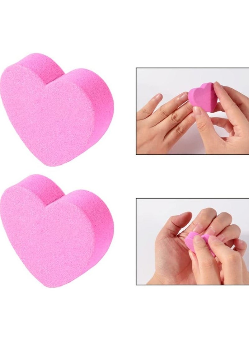 Generic - 40Pcs Nail Buffer Block Double Sided Disposable Nail File Strips Nail Sponge Nail Polish Sanding Buffer Strips Nail File Blocks Manicure Tools for Shaping and Smoothing Fingernails - Image 1